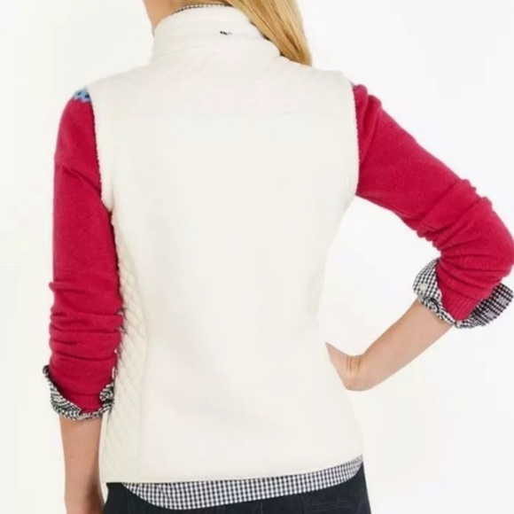 Vineyard Vines Sherpa Fleece Vest - Picture 2 of 7